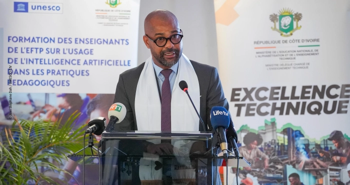 Côte d’Ivoire : 3 000 enseignants du technique seront formés aux usages pédagogiques de l’IA Côte d’Ivoire : 3 000 enseignants du technique seront formés aux usages pédagogiques de l’IA