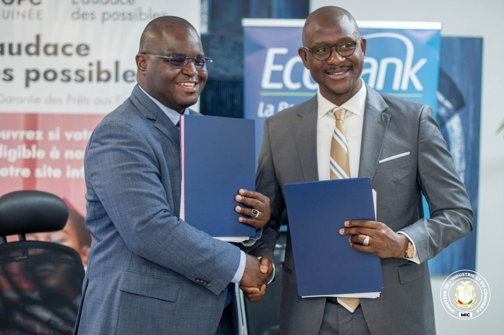 Guinée : le FGPE et Ecobank s’allient pour faciliter le financement des entreprises agricoles Guinée : le FGPE et Ecobank s’allient pour faciliter le financement des entreprises agricoles